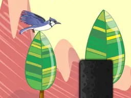 Bird is Flying - Tap to Navigate Through Obstacles
